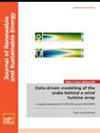 Journal of Renewable and Sustainable Energy雜志封面